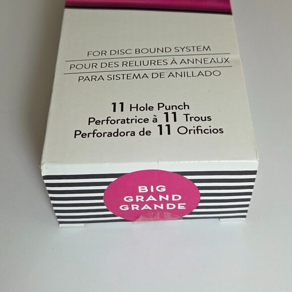 NWT - Create 365 • The Happy Planner BIG 11-Hole Paper Punch – Pink - Picture 4 of 6